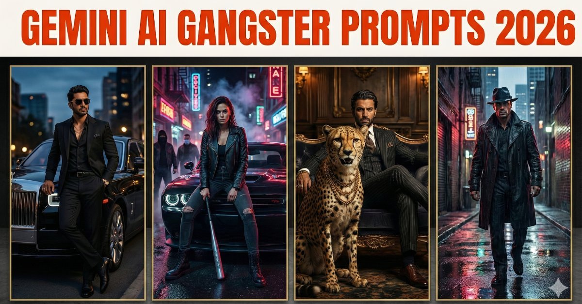 Gemini AI Gangster Prompts | Gangster Prompt For Gemini AI Photo (2026 Guide)