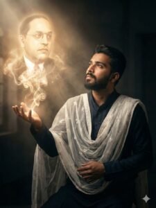 Main Baba Saheb Ambedkar AI Photo Prompts 