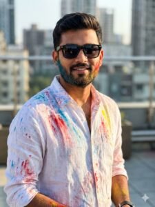 Modern Influencer Holi Aesthetic Prompt