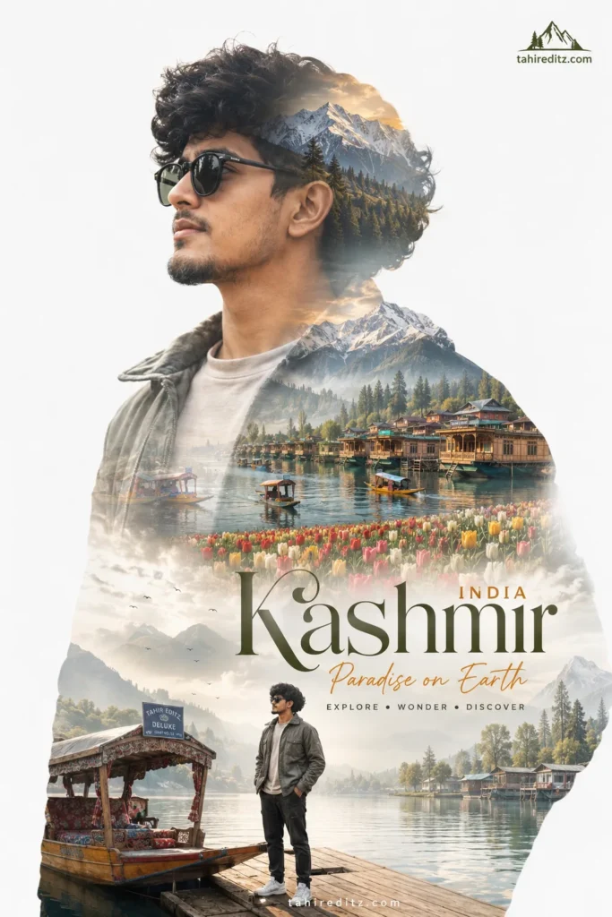 Kashmir Luxury Tourism Poster