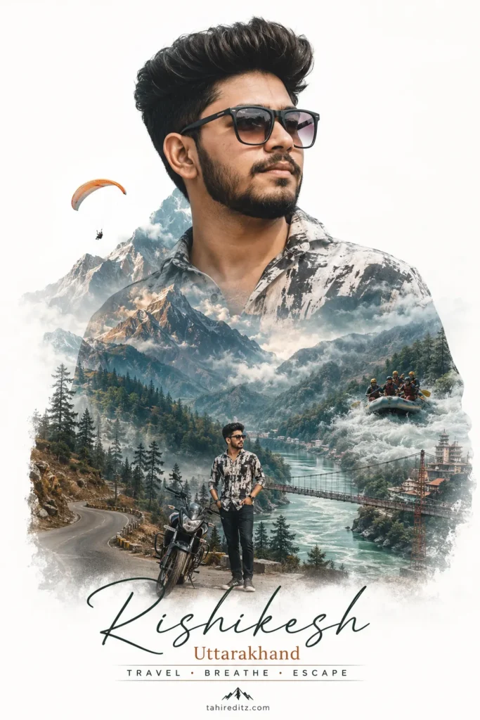 Rishikesh Himalayan Travel Poster