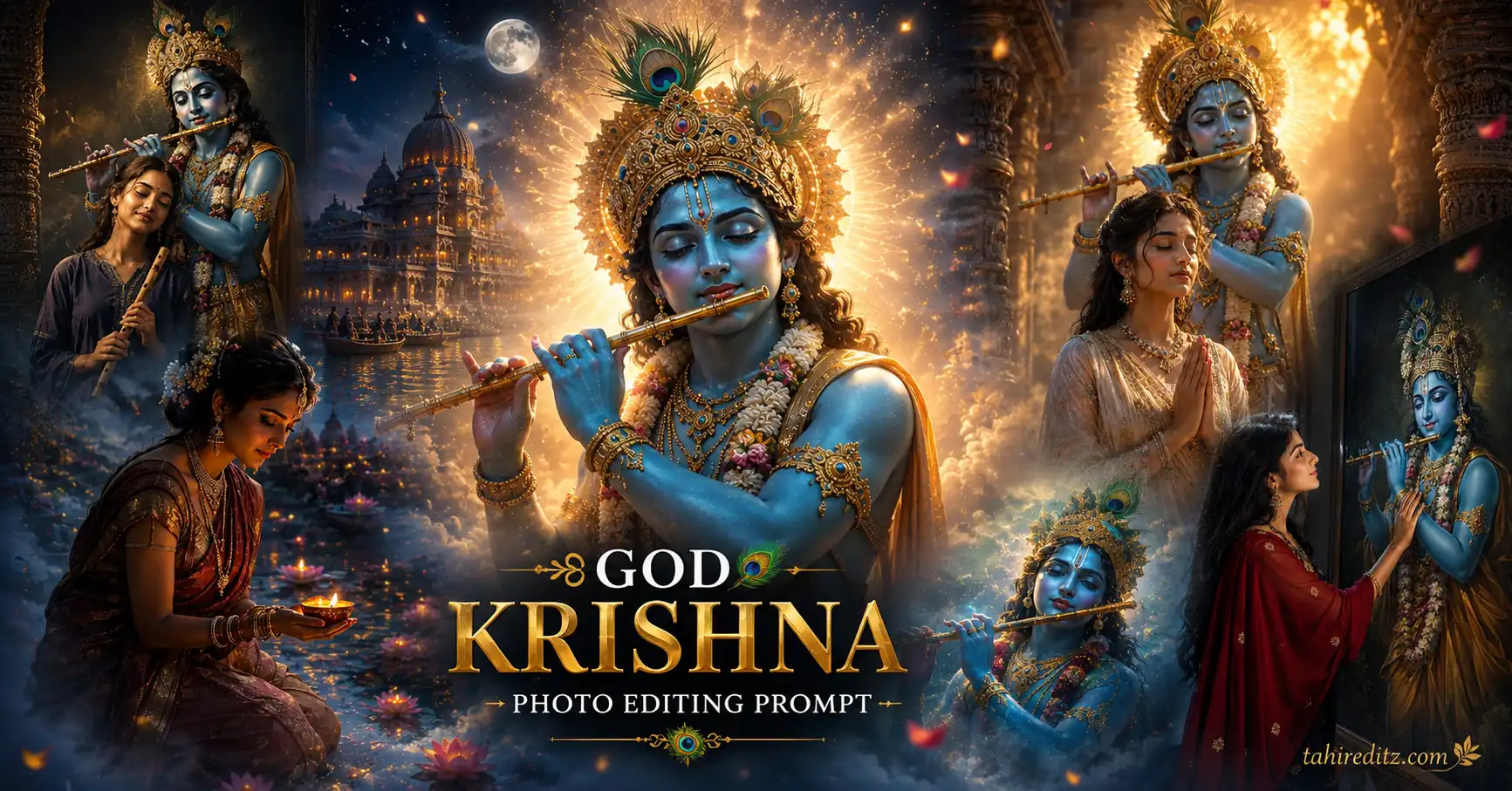 God Krishan Photo Editing Prompt 2026