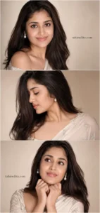 Three-Panel Vogue Beauty Portrait Collage