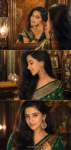 Luxury Traditional Beauty Collage with Mirror Reflections