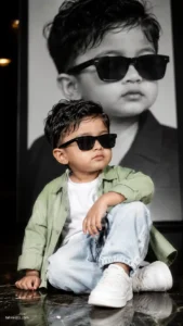 Boss Baby Fashion Studio Portrait