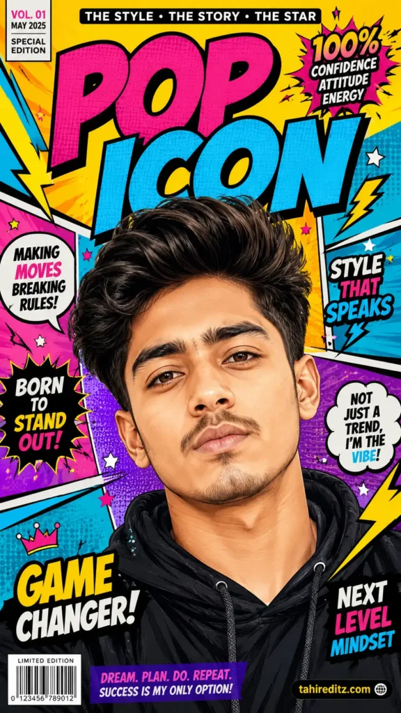 Superstar Magazine Pop Art Cover
