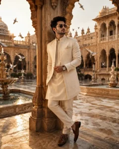 Royal Vintage Palace Courtyard Portrait