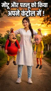 Motu Patlu Funny AI Image Prompt