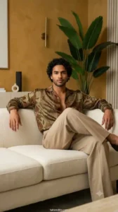 Luxury Fashion Living Room Portrait