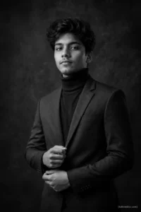 Editorial Black & White Portrait